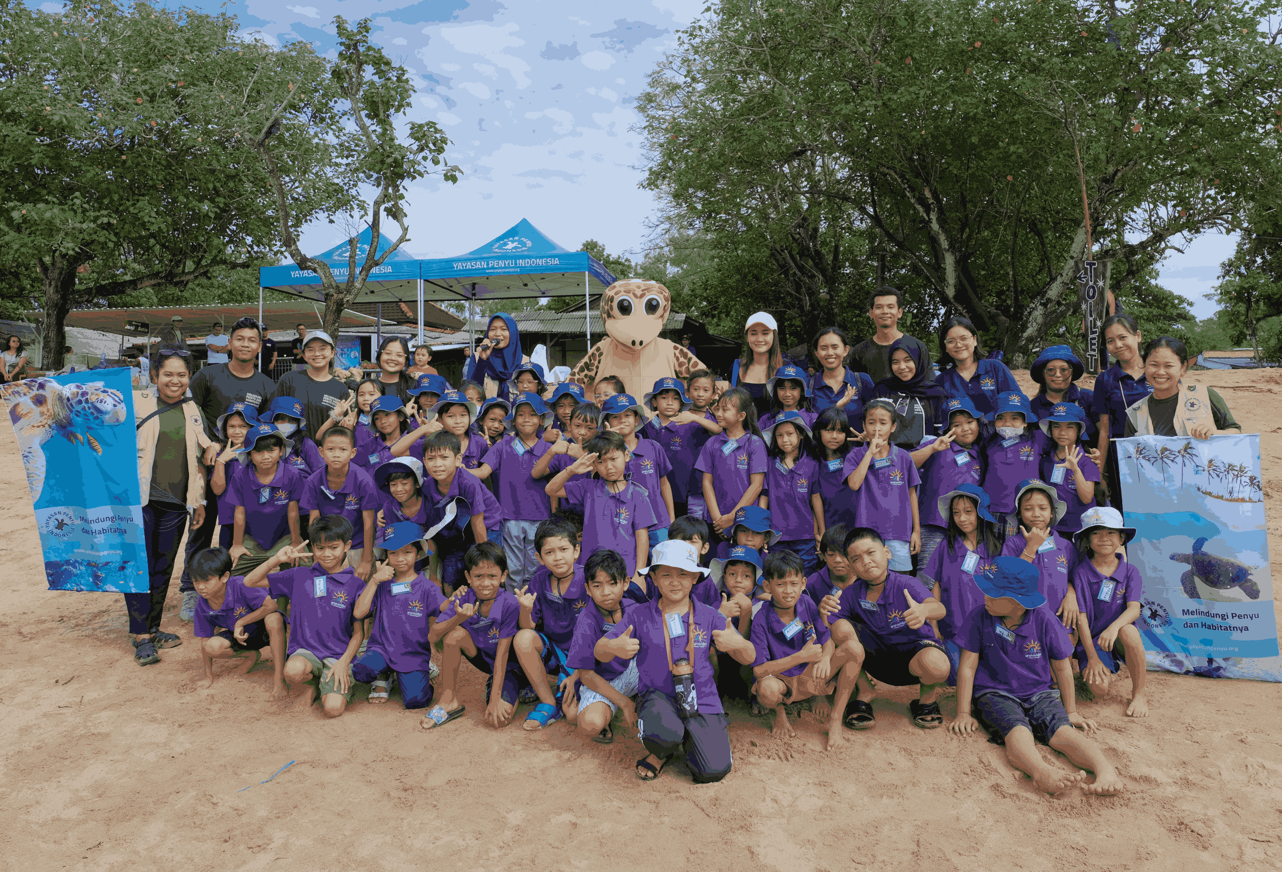 School Kids Experience Life as Turtle Rangers in Bali